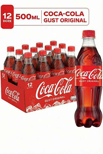 Coca-Cola COCA COLA, 500 ML x 12 PIECES, PET