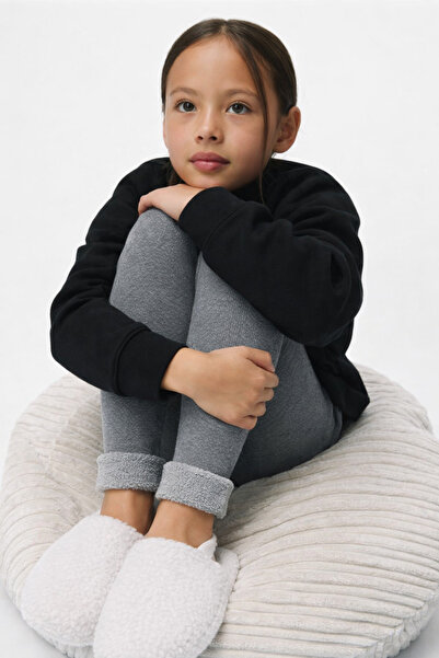 Katia&Bony Πετσέτα Εσωτερικό Παιδικό Κολάν Γκρι Μελανζέ