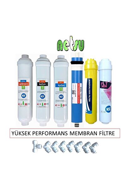 netsu arıtma -Çift karbonlu ön filtre, mineral Filtreli, kapalı Kasa Su Arıtm...