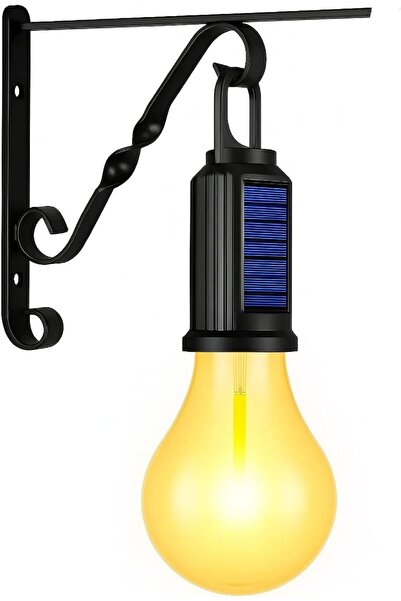 Metal Hanging Solar Solar Garden Balcony Wall Tree Lamp 3 Modes Led  Light