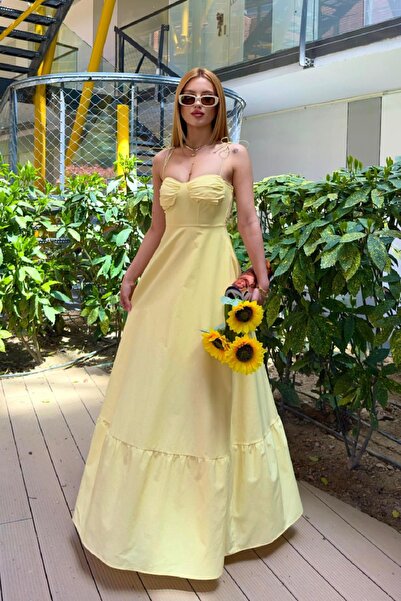 Angel Mia Rochie lungă Bella galbenă