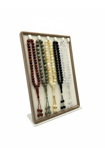 MeGass Dekor Yerli Üretim Süet Kumaş Tırnaklı Krem Renk 34/24 Cm Ayaklı Tırna...