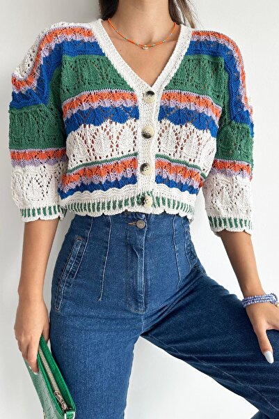 Angel Mia talie înaltă Pantaloni Jean cu pene Albastru închis