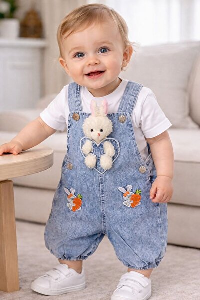 RÜZMUS Tavşanlı şort salopet