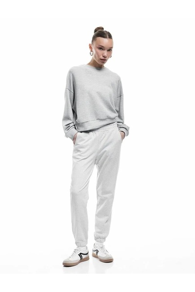 Koton Γυναικεία Ρούχα επένδυση fleece Ελαστική Μέση με Λεπτομέρεια Τσέπης Άνε...