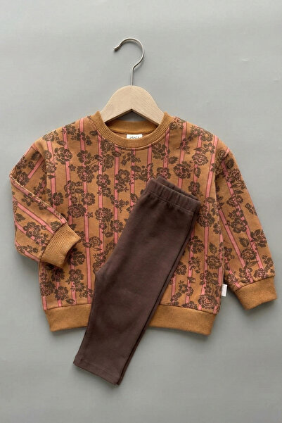 Cigit Set de jambiere Swea tricou 2-10 ani Camel