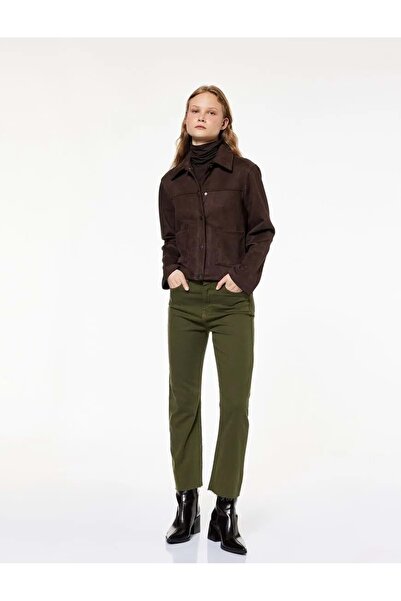 Koton Kadın Giyim Pantolon Haki