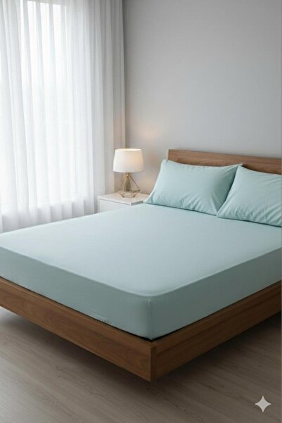 üntaş Üntaş Battal Double Fitted Sheet + 2 Pillowcases