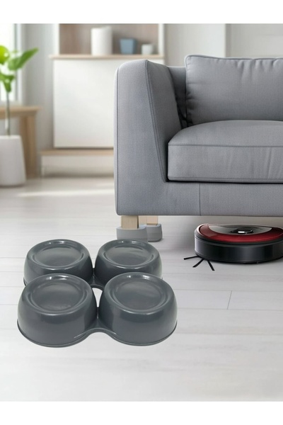 GenelTedarik Picior de upgrade pentru mobilier gri