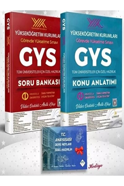 Liyakat Yayınları 2026 Yök Görevde Yükselme Sınavlarına Özel Hazırlık - Konu ...
