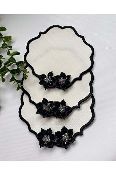 ELÇİÇEK HOME Sunum Peçete,Kokteyl Peçete,Kahve Yanı Sunum Peçete 3 Adet