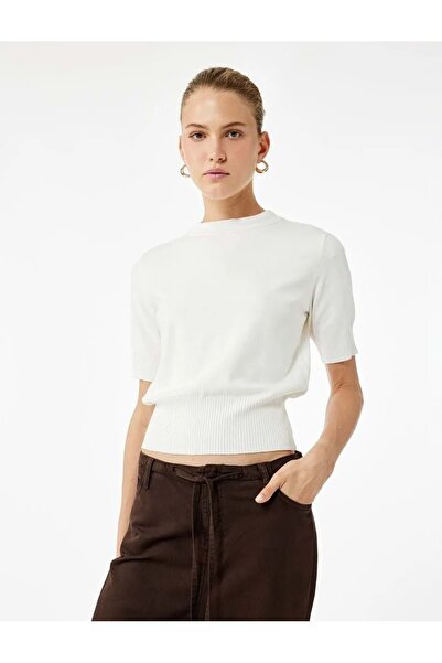 Koton Îmbrăcăminte pentru femei Regular Fit Light guler ridicat Pulover trico...