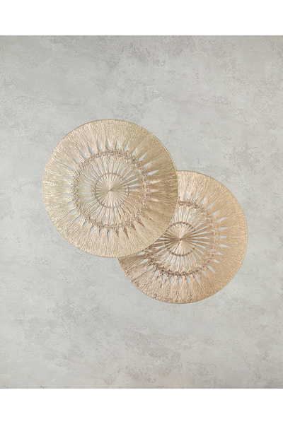 English Home 38 см Gold Glow PVC - 2-компонентен американски сервиз