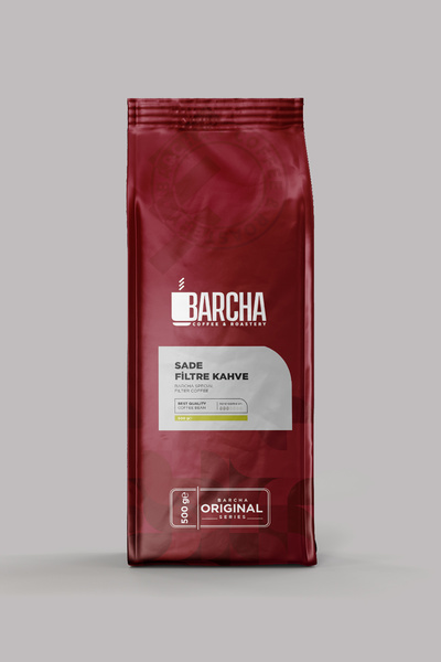 Barcha Coffee Barcha Sade Filtre Kahve 500 gr
