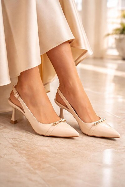 MODAONN Eleganță pe tot parcursul zilei |   Pantofi de damă cu toc cu detaliu...