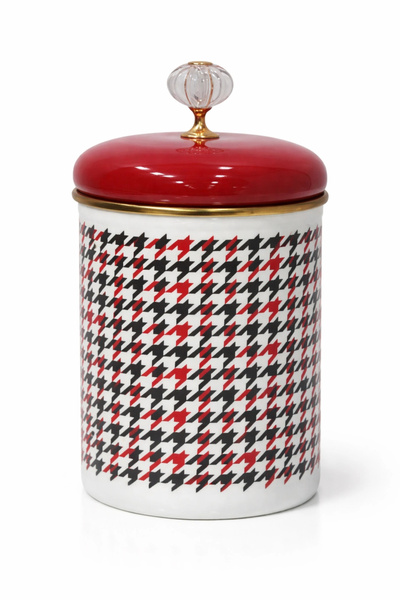 PR HOME Forte Red Emaye Baharatlık Kavanoz Büyük Boy 14 cm