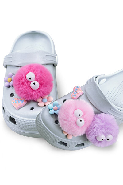Denokids Pompom Girls' Slippers