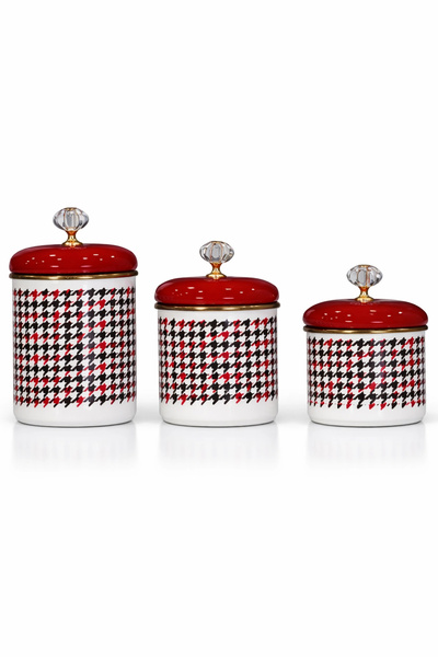 PR HOME Forte Red Enamel - Spice Bowl Set