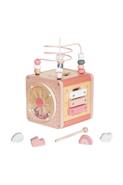 SmartVibe smart kinder vibe Jucarie Interactiva si Educativa, Cub din Lemn Mo...