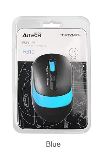 Genel Markalar Fg10 Mavi Nano Kablosuz Optik 2000 Dpı Mouse