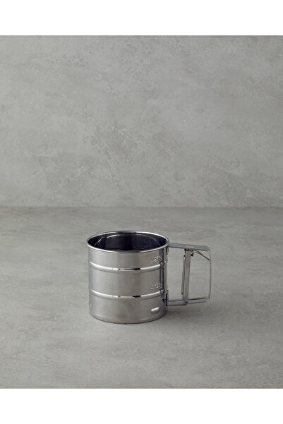 English Home Rowena Paslanmaz Çelik Un Eleği Mutfak Gereci 10 cm Gri