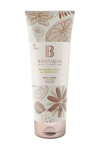Genel Markalar Boutique BS Mandarin, Basil & Grapefruit Vücut Peelingi 225 Gr