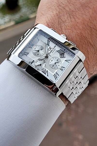 Daniel Klein Gray Color Adjustable Cord Men's Wristwatch