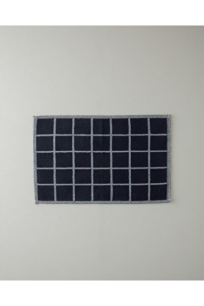 English Home Covoraș de baie din bumbac Petra Negru - Gri