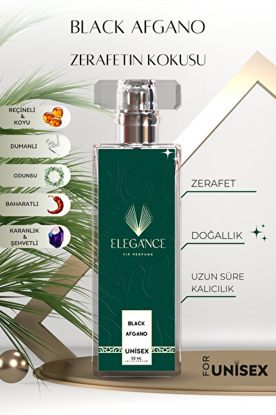 silver elegance vip perfume Black Afgano Edp 50 ml – Yoğun, Dumanlı ve Reçine...