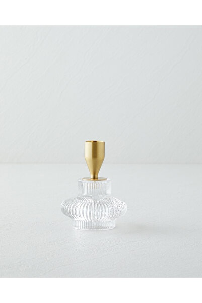 English Home Flory Şamdan 12,5 cm Şeffaf