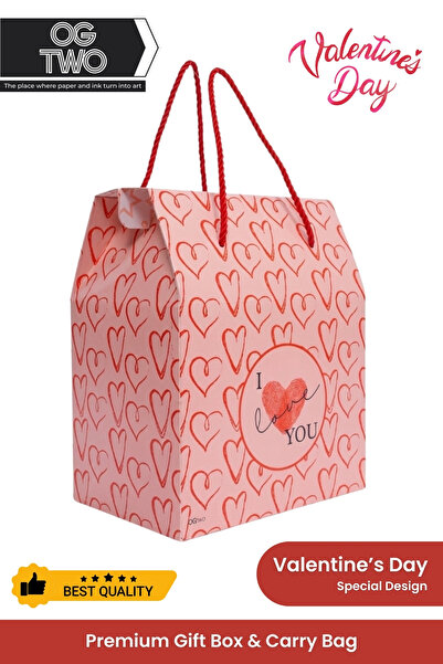 OGTWO Pachet cadou special de Ziua Îndrăgostiților, cutie cadou personalizată...