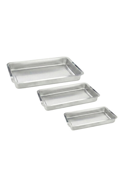 ÖZBİR Paslanmaz Çelik Büyük Boy Meze Küveti Ve Kasap Kabı Çok Amaçlı Sunum 25...