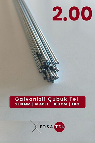 ERSA DEMİR ÇELİK Ersatel Çubuk Tel 100 CM – Bahçe, Kümes, Tarım, Hobi