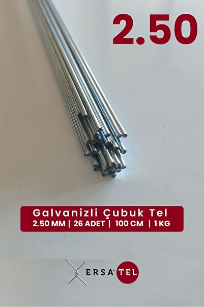 ERSA DEMİR ÇELİK Ersatel Çubuk Tel 100 CM – Bahçe, Kümes, Tarım, Hobi