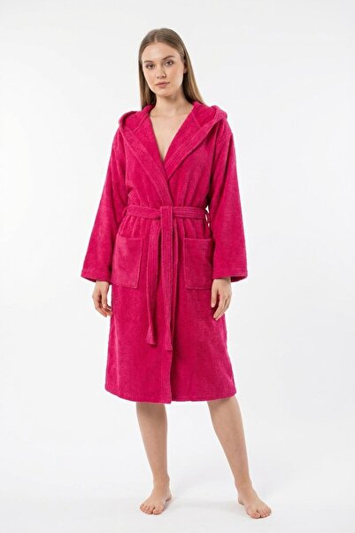 Ender Home روب حمام بغطاء للرأس من CottonVerse – 100% قطن، للجنسين