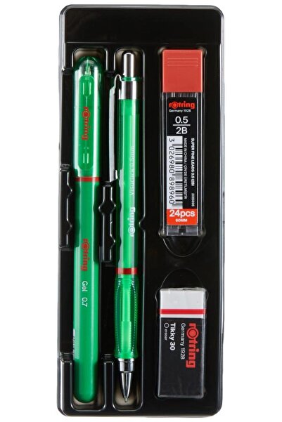 Rotring Visuclick+jel Okul Seti-0.5 MM Yeşil