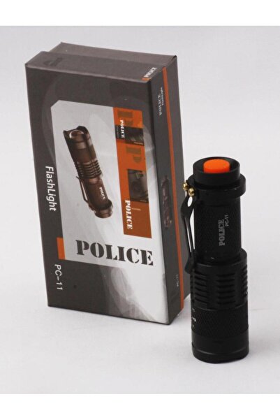 Police PC-11 Pilli El Feneri (Power Led + Zoom) Kalem Pille Çalışır