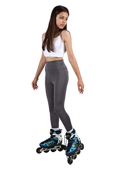 ERDEM KIDS Kız çocuk Yüksek Bel, Koşu, Yürüyüş, Casual, Spor, Atletik, Egzers...