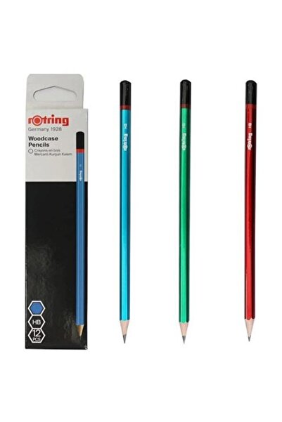 Rotring قلم رصاص ميركانلي من إتش بي، علبة تحتوي على 12 قلمًا