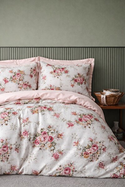 Always Двулицев спален комплект, двойна завивка, еластичен чаршаф