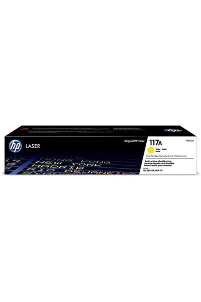 HP 117A Yellow Sarı 700 Sayfa Toner W2072A
