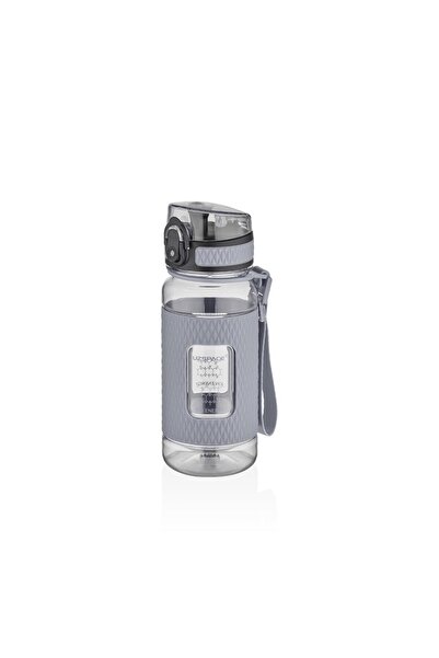 Uzspace Vagonlife 5043 400ml Light Gray Tritan Water Bottle