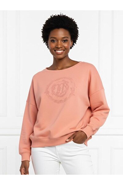 Tommy Hilfiger OVERSİZE FLORAL ORGANIC COTTON SWEATSHIRT