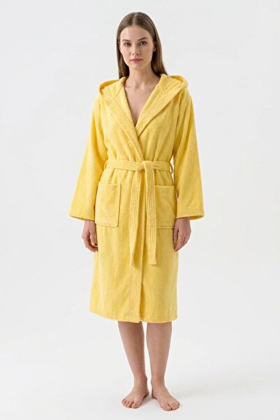 Ender Home Μπουρνούζι με κουκούλα CottonVerse – 100% βαμβάκι, Unisex