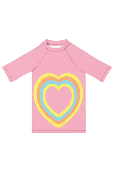SLIPSTOP Shiv-Baskılı Açık Pembe çocuk T-Shirt ST2412000007
