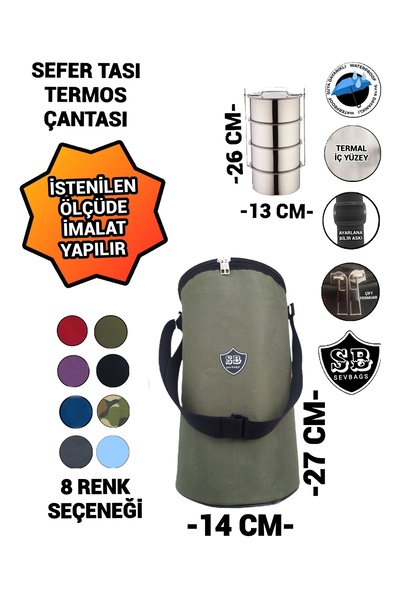 SEVBAGS SEFER TASI TERMOS ÇANTASI