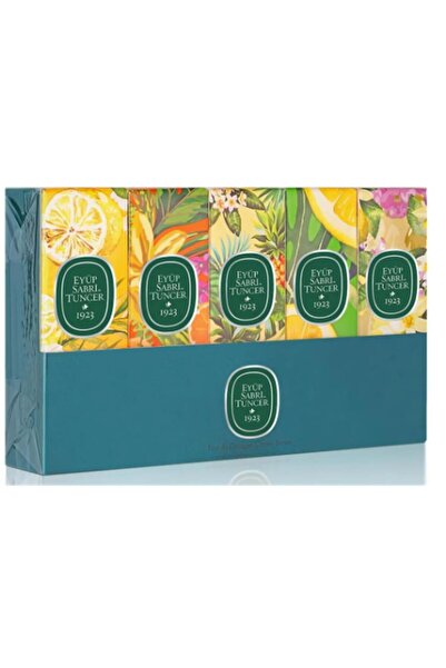 Eyüp Sabri Tuncer Set-5 16ml 5Li Cam Şişe Sprey Kolonya (Verbena-Ç.limonu-Haw...