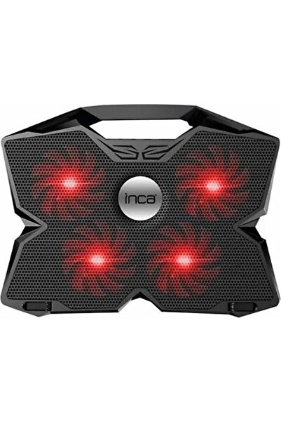 Inca INC-3280 3 Tutacaklı 4 Fanlı Led Işık 11"-17" Led Notebook Soğutucu( Fan...