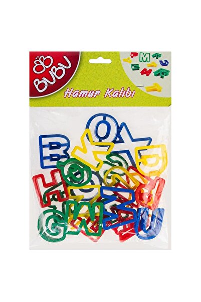 Bubu Bu-Bu Game Dough Mold Letter 26 Pieces 0045