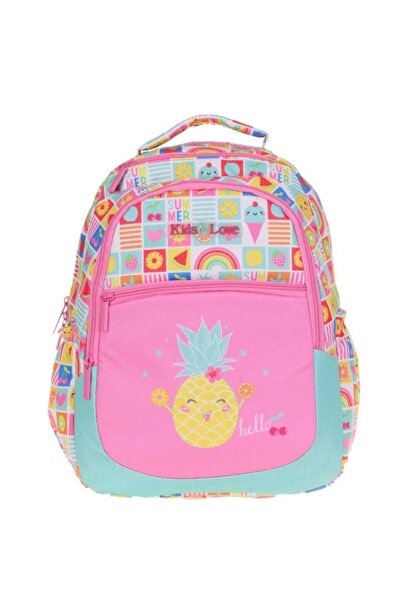 KAUKKO Kids&Love Sırt Çantası Flat Pıneapple L5109